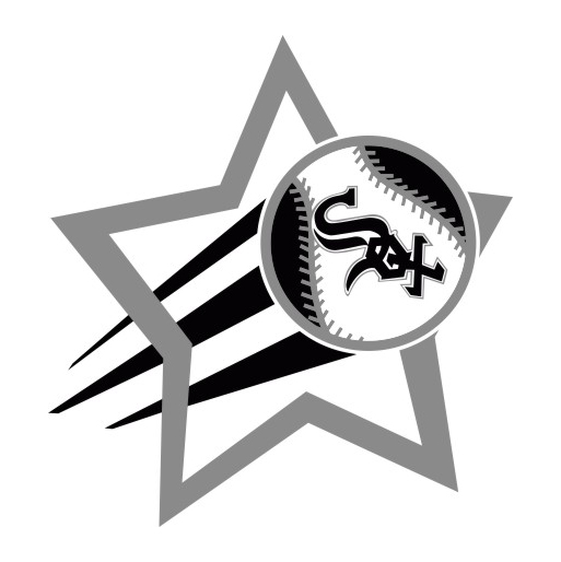 Chicago White Sox Baseball Goal Star logo iron on paper